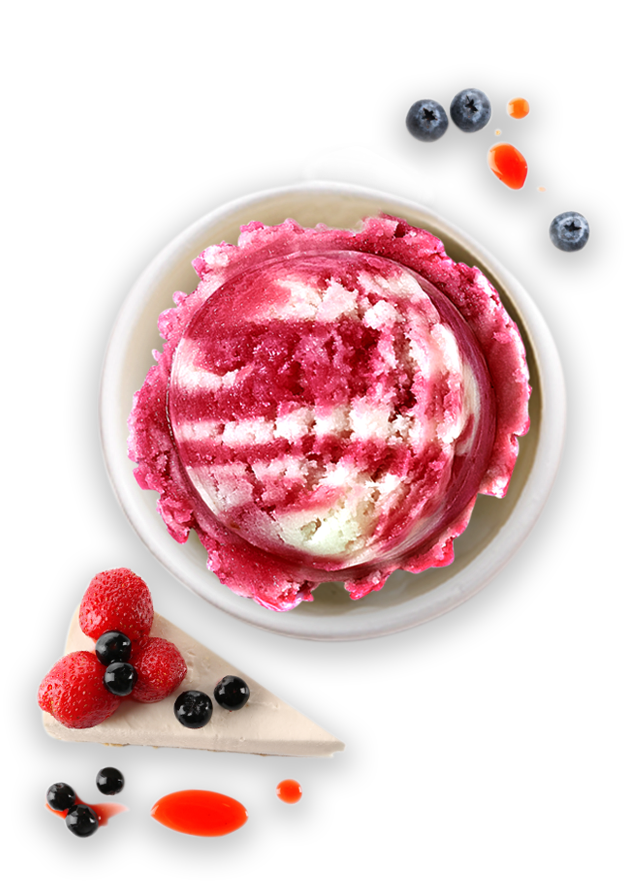 Strawberry Cheese cake ice cream