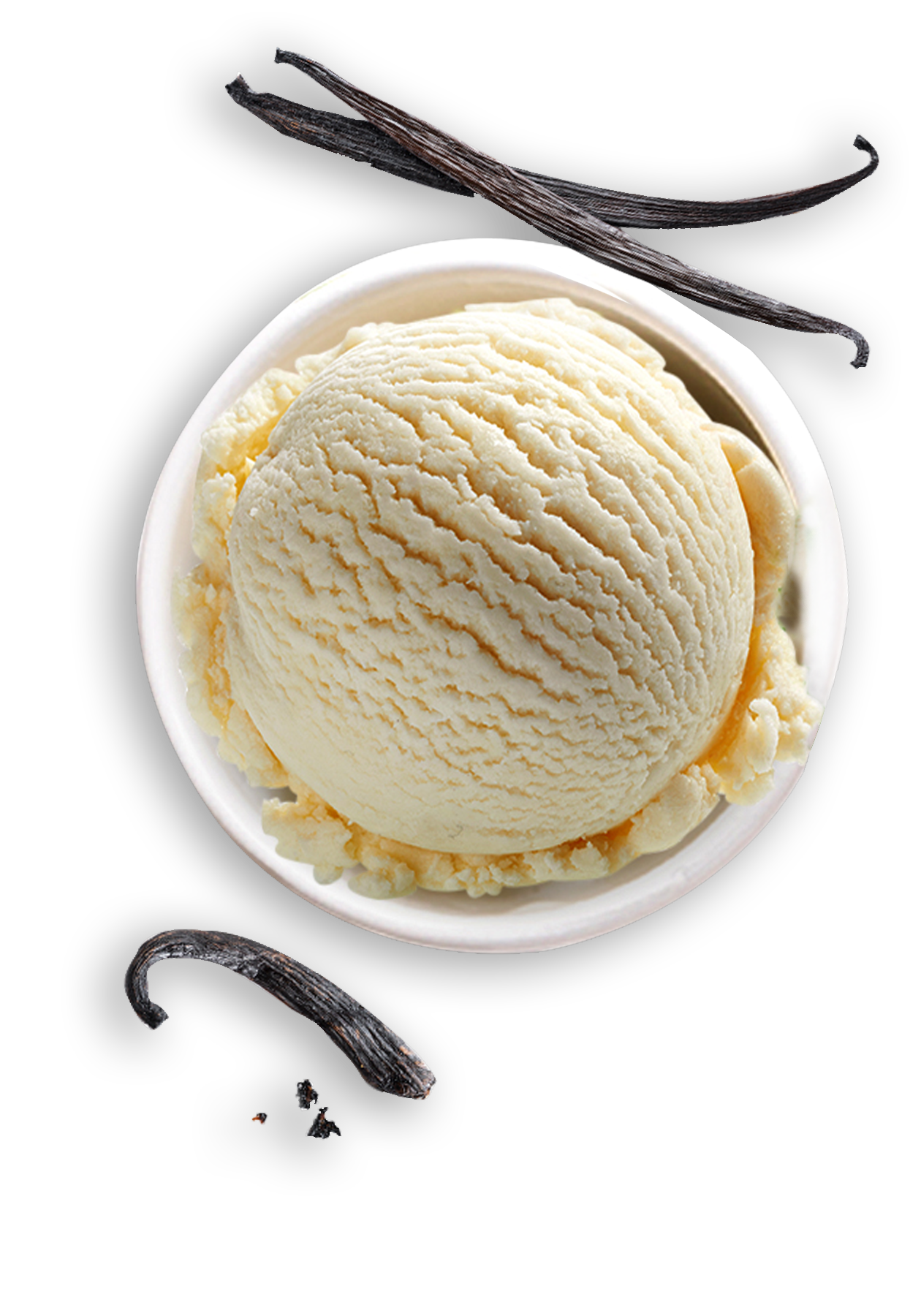 ibaco vanila flavoured ice cream