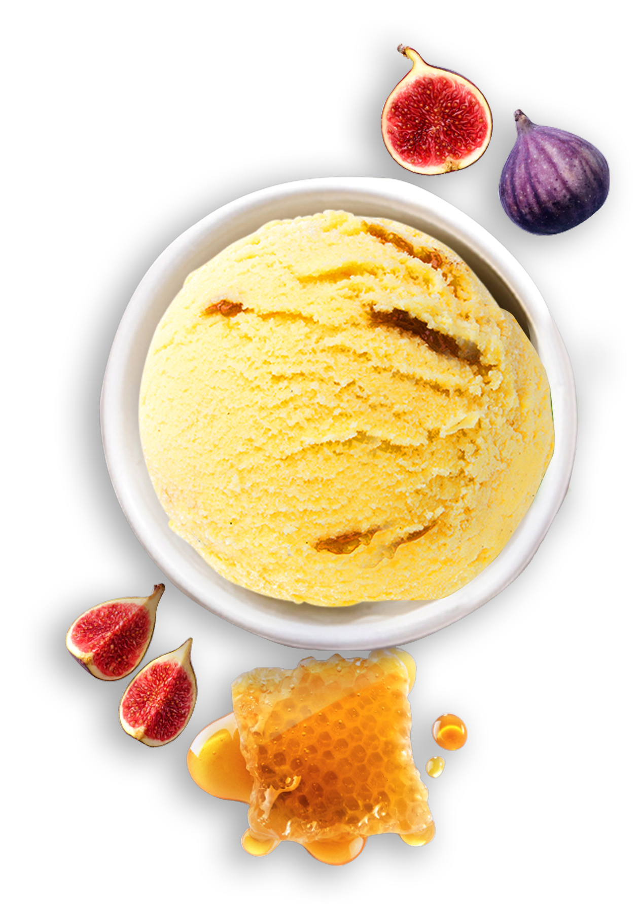 ibaco fig-n-honey flavoured ice cream