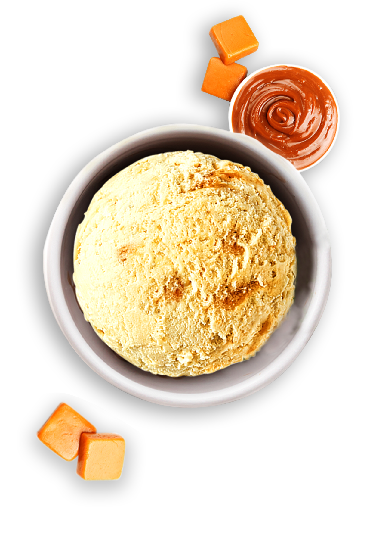 ibaco butterscotch flavoured ice cream